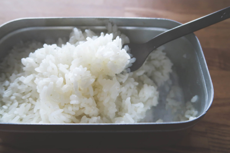 メスティンで炊飯