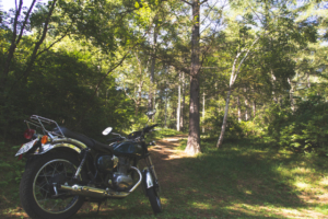 今もバイクで通い続ける予約不要キャンプ場｜乗り入れOKの林間サイト【関東】